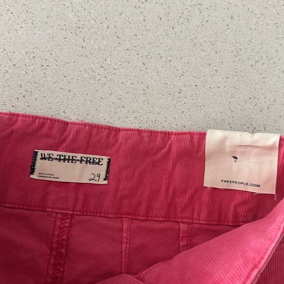 Free People Pink Flare Pants - Picture 7 of 11